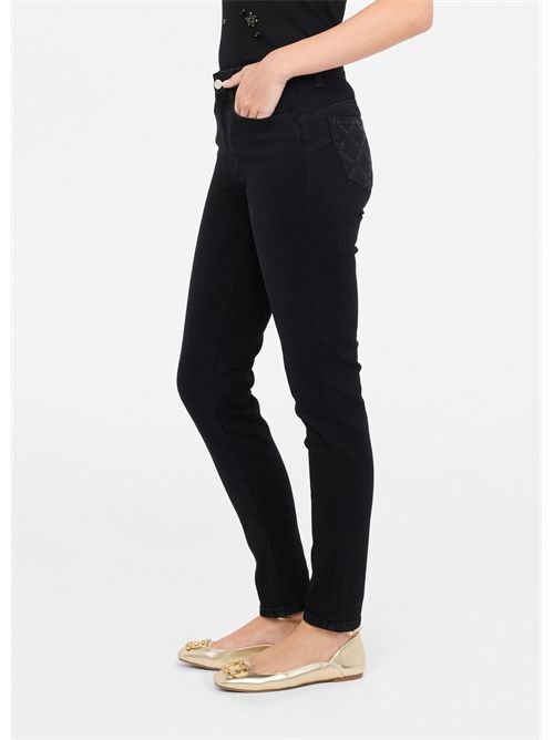 Jeans skinny a vita alta LIU JO | UF5013D4615/87353